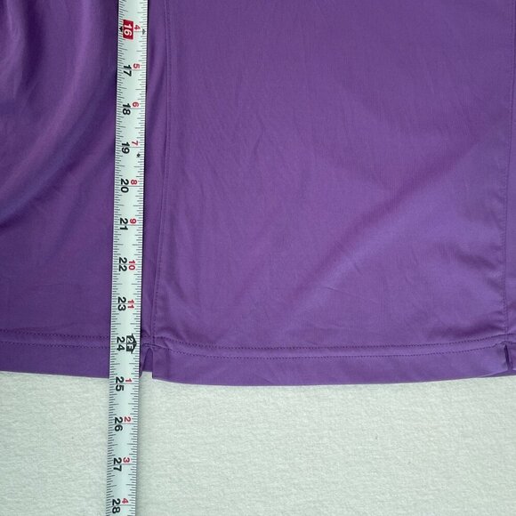 FootJoy Purple Polo Shirt Golf Apparel Cotton Blend Short Sleeve CSTOR Womens L - Picture 9 of 11